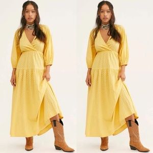 NWT Free People Like Air Midi Dress